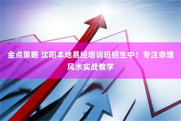 金点策略 沈阳本地易经培训班招生中!专注命理风水实战教学